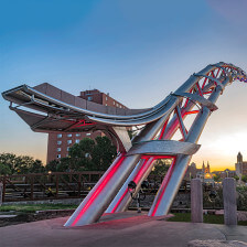 Arc of Dreams sculpture in Sioux Falls, South Dakota