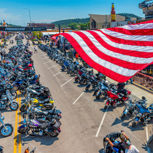 Sturgis Motorcycle Rally taking place in Sturgis, South Dakota
